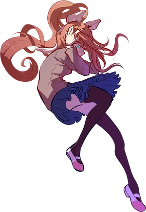 Monika D D L C Artwork PNG Image