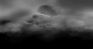 Monochrome_ Cloud_ Abstract PNG image with transparent background