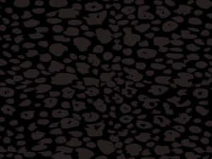 Monochrome Leopard Pattern PNG image with transparent background
