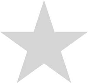 Monochrome_ White_ Star_ Graphic PNG Image