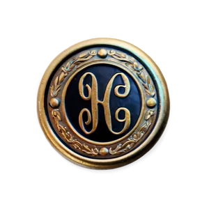 Monogram Wax Seal Png 94 PNG Image