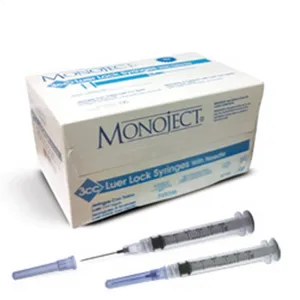 Monoject Luer Lock Syringes Boxand Units PNG Image