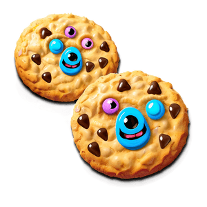 Monster Cookie PNG 05042024 PNG image with transparent background