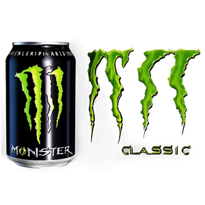 Monster Energy Drink Classic Design PNG 06202024 PNG