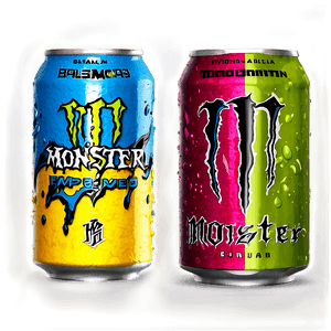 Monster Energy Drink Flavors Assortment PNG nrn PNG