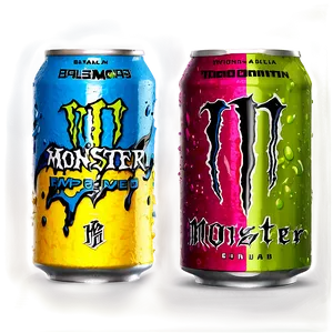 Monster Energy Drink Flavors Assortment Png Nrn PNG Image