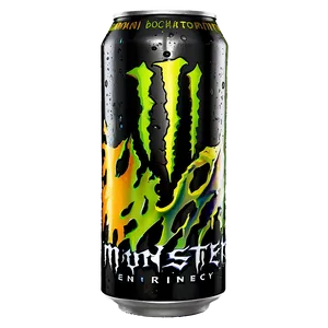 Monster Energy Drink Tropical Edition Png Rbk PNG Image