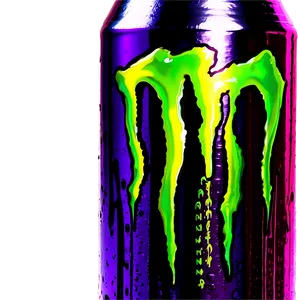 Monster Energy Drink Vibrant Background Png 06202024 PNG Image