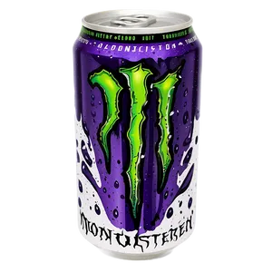 Monster Energy Drink With Dew Drops Png 06202024 PNG Image