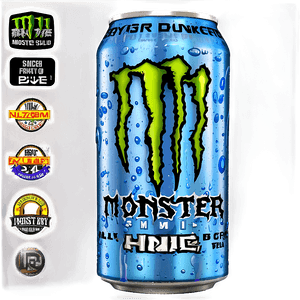 Monster Energy Drink with Ice PNG 06202024 PNG