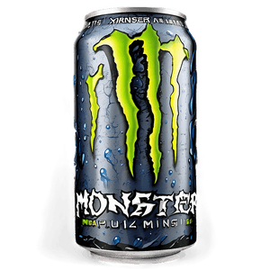Monster Energy Drink with Ice PNG kgt85 PNG