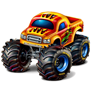 Monster Truck Fever PNG 05242024 PNG