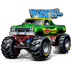Monster Truck Madness PNG 05242024 PNG