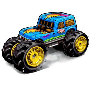 Monster Truck Power PNG fib PNG