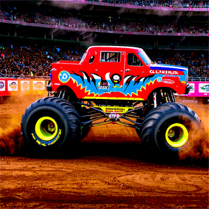 Monster Truck Rally PNG odf PNG