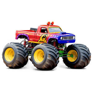 Monster Truck Spectacle PNG 05242024 PNG