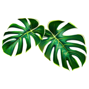 Monstera Leaf Pattern Png Wxu PNG Image