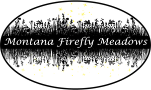 Montana Firefly Meadows Night Scene PNG Image