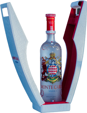 Monte Carlo Vodka Swarovski Bottle 750ml - Vodka Swarovski, HD Png Download PNG
