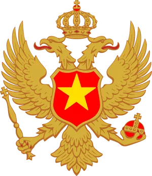 Montenegro Coatof Arms PNG Image