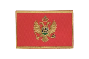 Montenegro National Emblem Embroidery PNG Image