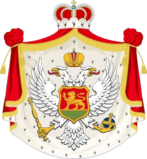 Montenegro State Coatof Arms PNG Image