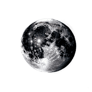 moon a PNG image with transparent background
