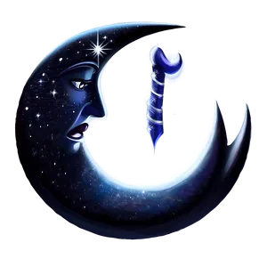 Moon And Fairy Tale Png Hnl PNG Image