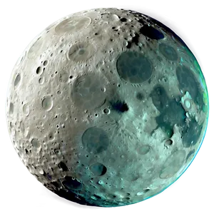 Moon Surface With Bizarre Alien Life Png Ikm45 PNG Image