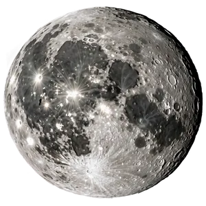 Moon Surface With Deep Craters Png 30 PNG Image