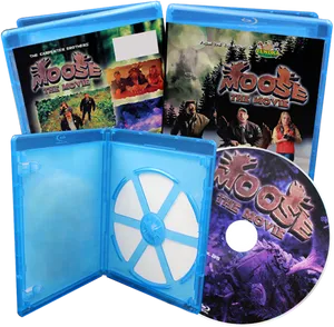 Moose The Movie Bluray Set PNG Image