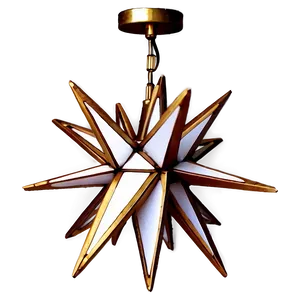 Moravian Star Pendant Light Png Giw74 PNG Image