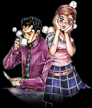 Unit Kosaku And Shinobu - Cartoon, HD Png Download PNG image with transparent background