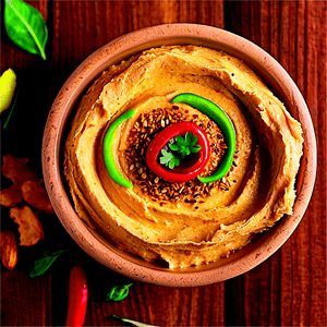Moroccan Hummus with Ras El Hanout PNG 06252024 PNG