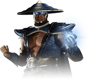 Mortal Kombat Raiden Thunder God PNG Image