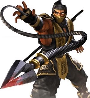 Mortal Kombat Scorpion - Scorpion Mortal Kombat Kunai, HD Png Download PNG image with transparent background