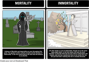 Mortality_vs_ Immortality_ Concepts PNG image with transparent background