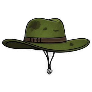 Moss Green Hat Png Iqi51 PNG Image