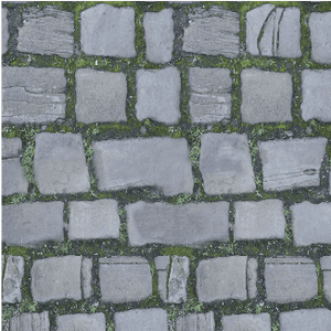 Mossy Cobblestone Texture PNG