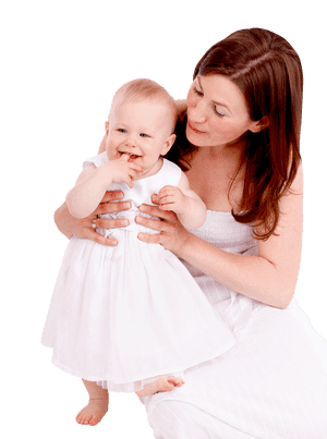 Motherand Baby Tender Moment.png PNG image with transparent background