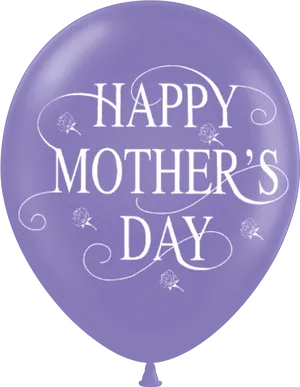 Mothers Day Celebration Balloon PNG Image