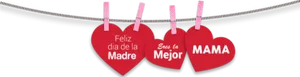 Mothers Day Celebration Banner PNG Image