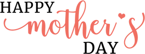 Mothers Day Cursive Text PNG Image