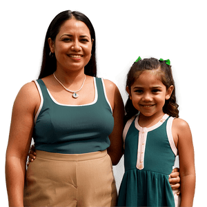Mothers Day Family Portrait PNG mup20 PNG image with transparent background