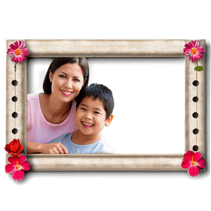 Mothers Day Picture Frame PNG 05212024 PNG image with transparent background