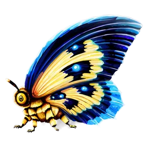 Mothra In Stormy Skies Png Qcf PNG Image