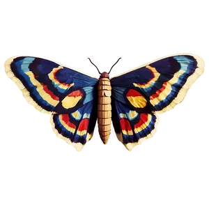 Mothra Vintage Look Png Snu PNG Image