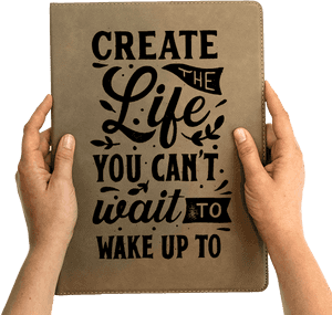 Motivational Life Mantra Sign PNG image with transparent background