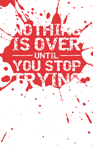 Motivational Perseverance Poster PNG image with transparent background