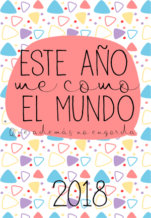 Motivational Spanish Quote2018 PNG image with transparent background
